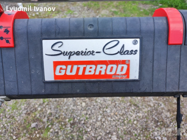 Бензинова самоходна косачка с кош Gutbrod BriggsStratton 150cm 4кс 4t 50см 33кг, снимка 10 - Градинска техника - 54364406