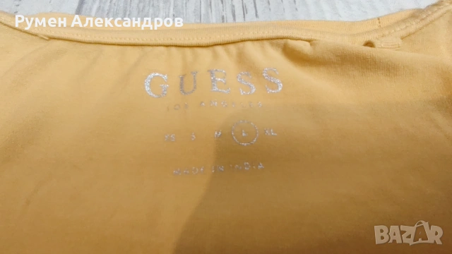 Дамска тениска GUESS Los Angeles размер S, снимка 4 - Тениски - 54994350