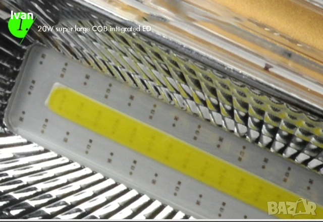 Лед фенер-челник /Led headlight, снимка 5 - Къмпинг осветление - 53982918