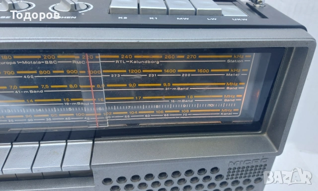 ITT Interfunk Shaub Lorenz RC5000 винтидж стерео радиокасетофон , снимка 6 - Радиокасетофони, транзистори - 54320397