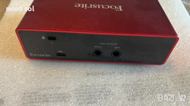 Focusrite Scarlett Solo 3rd Gen – USB аудио интерфейс, снимка 2 - Други - 55677175