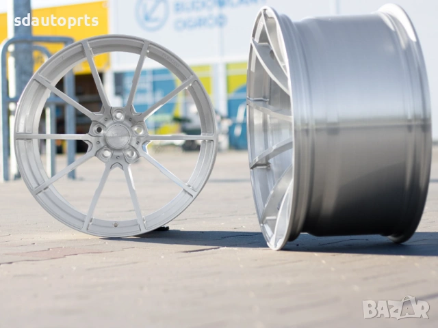 19” + 20” Yota Forged Ковани Джанти 5x112 BMW M3 G80 M4 G82 - Deep Concave Silver Brush , снимка 2 - Гуми и джанти - 54777096