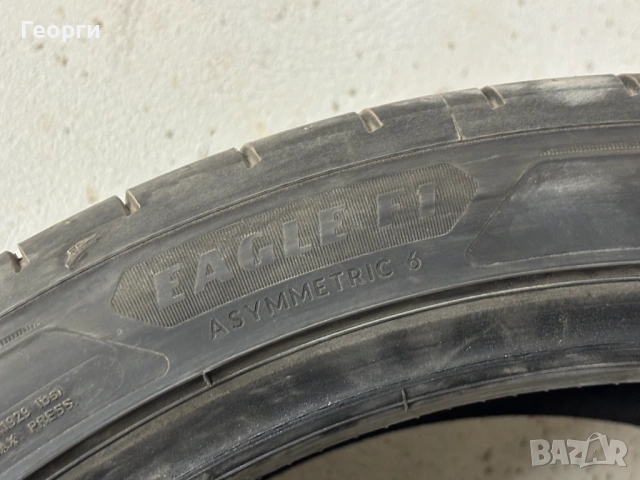 2 броя НОВИ летни гуми GOODYEAR Eagle F1 Asymmetric 6, 275/35/21, снимка 4 - Гуми и джанти - 54858907
