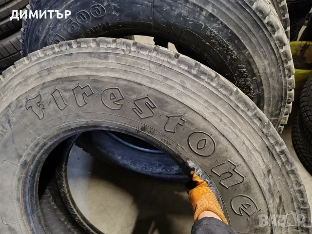 4бр.Камионски гуми задна шарка FIRESTONE 295 80 22.5 като НОВИ цена за брой !!!, снимка 5 - Гуми и джанти - 55697600