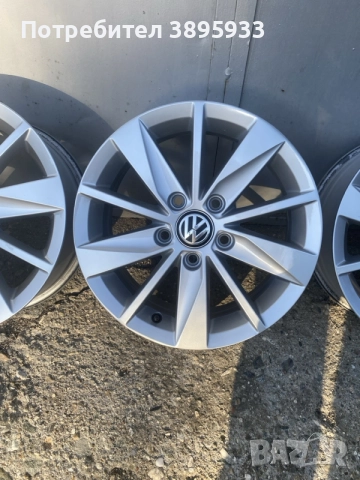 Оригинални джанти за VW Golf V VI VII , Caddy, Passat, Jetta, Touran, Audi, Skoda и др., снимка 4 - Гуми и джанти - 52854271
