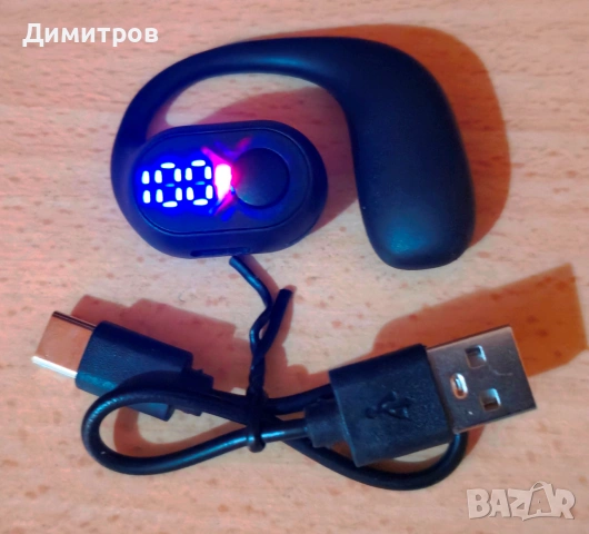Безжични Bluetooth AI (с изкуствен интелект) слушалки с превод - 144 езика, Музика, Спорт, Open Ear