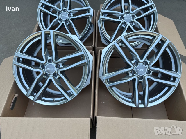 4 бр. чисто нови алуминиеви джанти Alutec 20 цола 5x112, централен отвор 57.1, ET45, 8.5J
