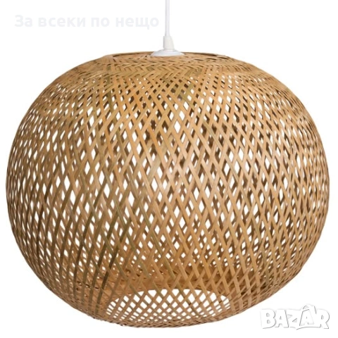 Полилей от бамбук, кръгъл Код P2305