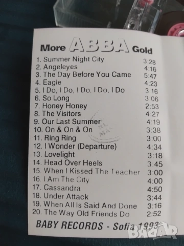 More Abba Gold - аудио касета музика, снимка 2 - Аудио касети - 54169082