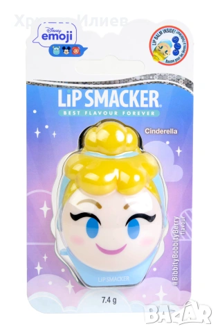 Балсам за устни Disney Emoji Cinderella Интелфарм Lip Smacker