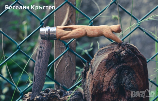 Сгъваем нож Opinel No.8 Carbone опинел Mod, снимка 5 - Ножове - 54707729