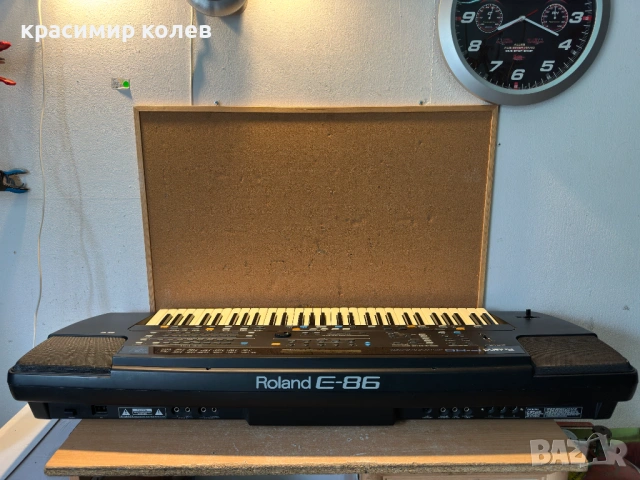 синтезатор "ROLAND E-86", снимка 7 - Синтезатори - 54275388