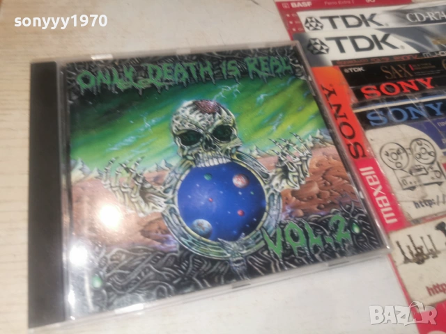 ONLY DEATH IS REAL CD 2 GERMANY 1206261444H2E6R, снимка 16 - CD дискове - 54882594