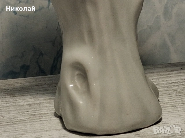 Стара Българска Порцеланова Фигура Птица Коста Йорданов Бонония, снимка 10 - Антикварни и старинни предмети - 54527997
