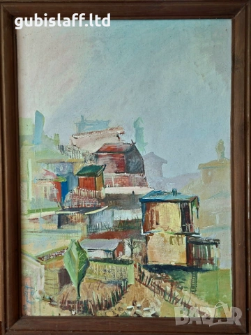 Картина, пейзаж, 1993 г., худ. Б. Русенов (1946-2015)