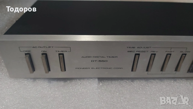 Pioneer DT-550 Audio Digital Timer , снимка 2 - Декове - 54807725