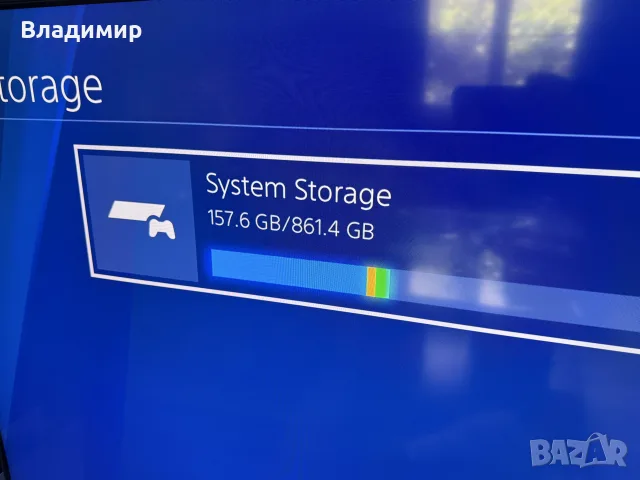 Playstation 4 slim 1TB с два джойстика, снимка 3 - PlayStation конзоли - 55555805