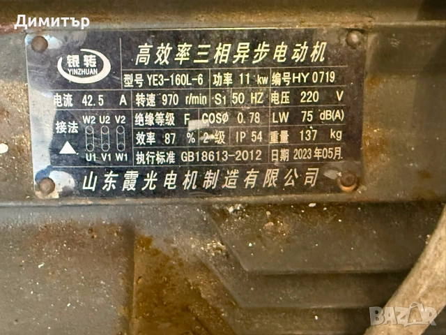 Линия за производство на пелети 11 kW – преса, дробилка, шнек + резервни части, снимка 5 - Други машини и части - 55175535
