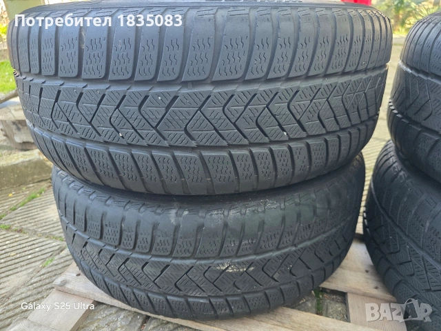 Лети джанти 18ки 5х112 Mercedes + зимни гуми 245/45/18 Pirelli, снимка 14 - Гуми и джанти - 54440938