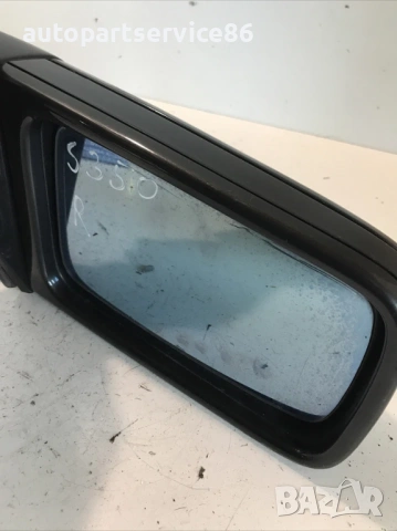 Огледало за врата предна дясна черно за Mercedes W140 S350Td (1996) , снимка 2 - Части - 54106669