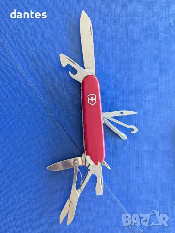 Оригинален швейцарски сгъваем нож Victorinox Super Tinker (91 mm). Швейцарско ножче