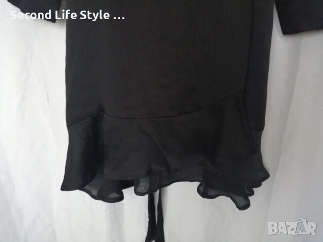 Mango дамска сатенена рокля тип "прегърни ме" р-р M, снимка 6 - Рокли - 54151267