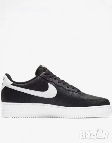 NIKE Air Force 1 Shoes Black/White  Мъжки маратонки Nike , снимка 2 - Маратонки - 54456195