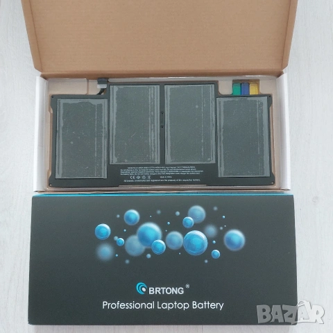 Нова Батерия за Apple MacBook Air 13" A1466 / A1369 (Модели A1405, A1496, A1377) – 7200mAh, 55Wh, снимка 3 - Батерии за лаптопи - 55010847