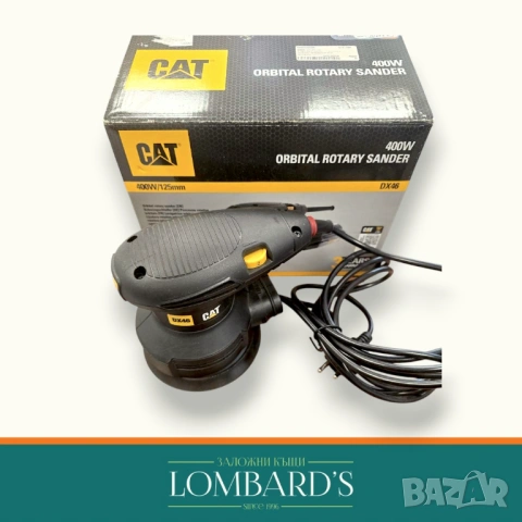 Ексцентършлайф CAT DX46 400 W 125мм, N: 108765