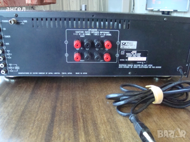 JVC AX-511BK, снимка 2 - Ресийвъри, усилватели, смесителни пултове - 54894985
