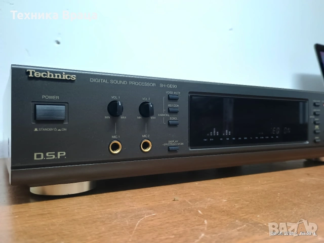 Technics SH-GE90 Висококачествен цифров звуков процесор (DSP) и еквалайзер. 