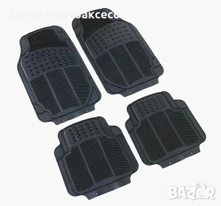 Универсални PVC стелки за автомобил - комплект 4 броя (предни + задни), снимка 3 - Аксесоари и консумативи - 54054835