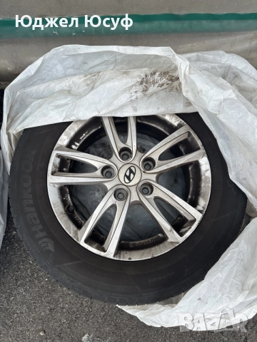 Джанти с гуми (Hyundai), снимка 5 - Гуми и джанти - 55672429