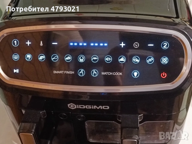 Air fryer GiDGiMO, снимка 3 - Фритюрници - 54553112