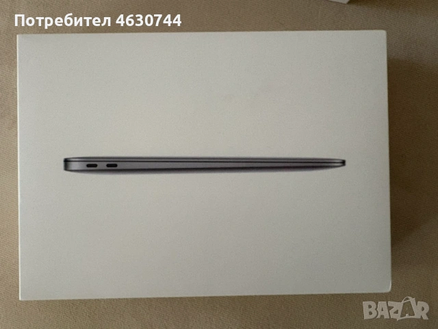 MacBook Air M1 2020 (Купен 2023) - 8GB/256GB - 96% на 141 цикъла батерия, снимка 9 - Лаптопи за работа - 54104171