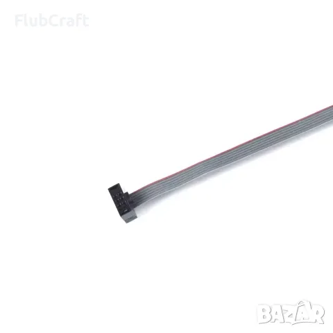 6P 20 см Лентов Кабел с Конектор 1.27MM JTAG / ISP