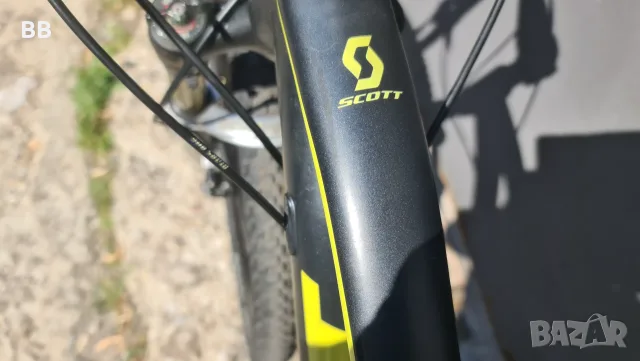 Алуминиев планински dirt jump Scott Aspect 27,5" цола инча с Shimano XT и вилка Manitou Black, снимка 4 - Велосипеди - 55309508