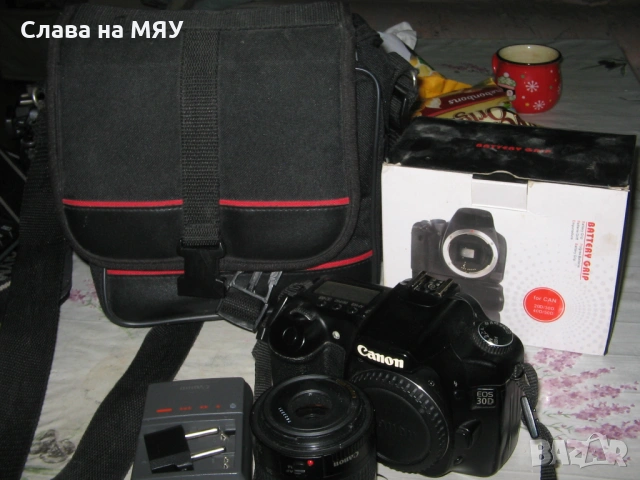 CANON 30D, снимка 5 - Фотоапарати - 54490758