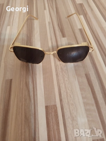Слънчеви Очила, златисти, Нови, стилни, снимка 2 - Слънчеви и диоптрични очила - 54045868