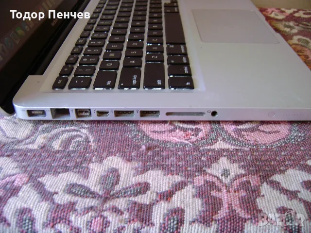 MacBookPro A1278-2012g - Core i5, 8 GB RAM, 240 GB SSD, зарядно, батерия, снимка 2 - Лаптопи за дома - 55669423