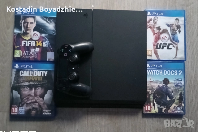 PS4 конзола с игри 