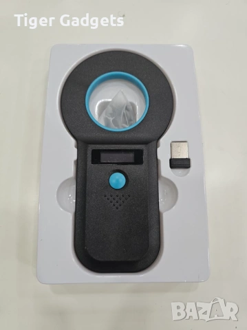 Smoostart Bluetooth Microchip Scanner – скенер за микрочипове на домашни любимци с Bluetooth и памет, снимка 8 - Други стоки за животни - 54466914