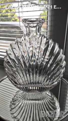 *Villeroy&Boch*масивна кристална гарафа 1 литър, снимка 2 - Аксесоари за кухня - 54431999