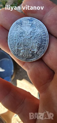 Монета талер пподава се, снимка 2 - Нумизматика и бонистика - 55690481