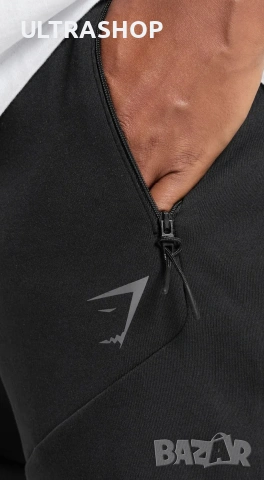 НОВИ Gymshark M size slim fit мъжки къси Tech панталони, снимка 7 - Къси панталони - 54840702