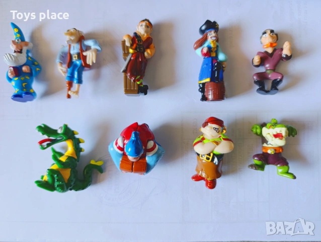 Комплект KINDER SURPRISE - ЧУДОВИЩА И ПИРАТИ 2008 - Фигурки Monster s & Pirates