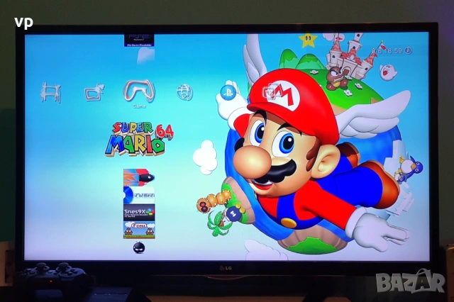 Хакнат Sony PlayStation Slim PS3, Плейстейшън с CFW ХАК и с МНОГО ИГРИ Minecraft Mario GTA NFS