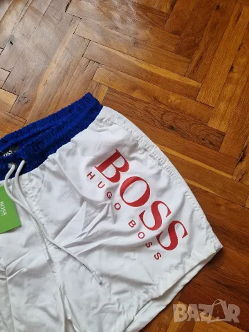 Страхотни мъжки къси шорти HUGO BOSS размер S M L XL 2XL , снимка 3 - Бански - 55395815