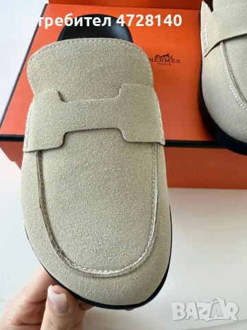 Дамски чехли Hermes, размер 39 , снимка 2 - Чехли - 54343907