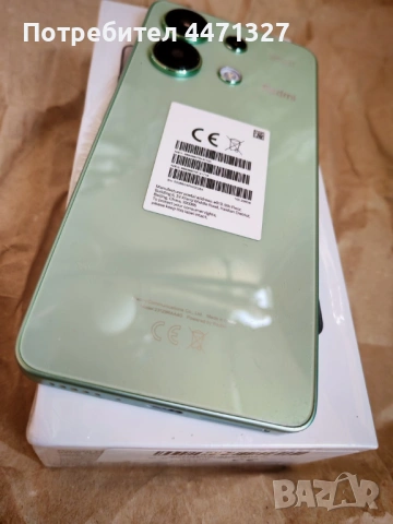 Xiaomi Redmi Note 13 4G 8GB/256GB като нов, зелен, снимка 8 - Xiaomi - 54368525